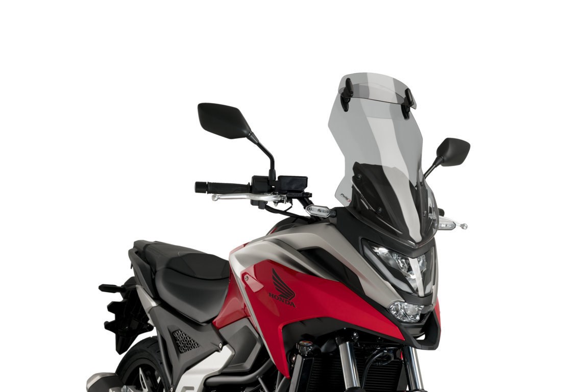 Windscherm Honda NC750X vanaf 2021 met opzetruit Puig